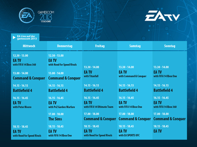 EA Live auf der gamescom 2013