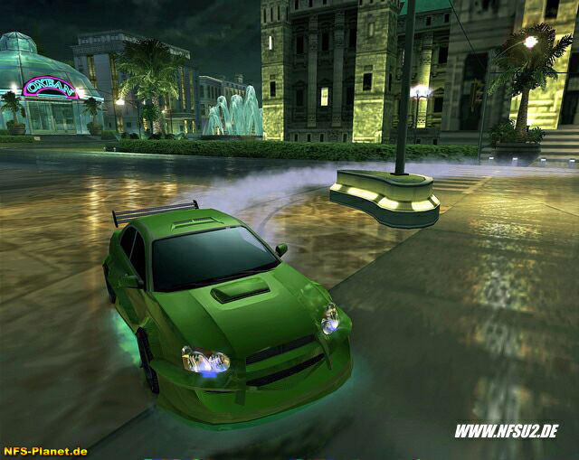 Nfs underground 2 мод на графику. NFS Underground 2 фонтаны. Нфс андеграунд 2. Need for Speed Underground 2 Скриншоты. Ford Focus 1 NFS Underground 2.