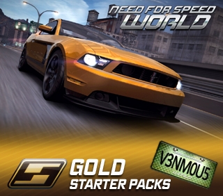  NFS World Starter Pack Gold