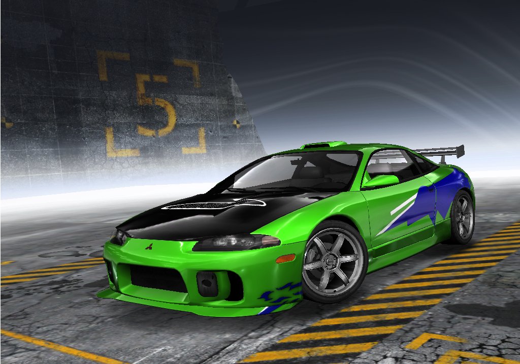 Mitsubishi Eclipse GSX 1999 нфс